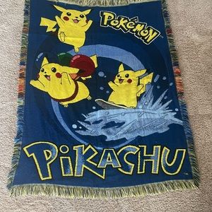 Pokémon Pikachu throw blanket